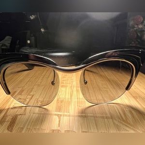 Prada Vintage black/silver 49016 Sunglasses